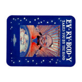 1919 Ev-Ry-Bod-Yがハンドシート音楽で楽しめる マグネット (横)