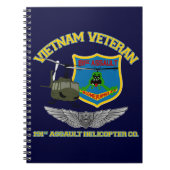 191st AHC -乗組員の翼 ノートブック (正面)