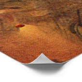 1920かわいらし年代のファッション ポスター (角)