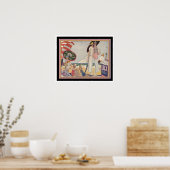 1920のアールデコラックスアドプリント16x20 ポスター (キッチン)