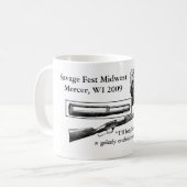 1920のカタログの野蛮なfestのマグ… コーヒーマグカップ (正面左)