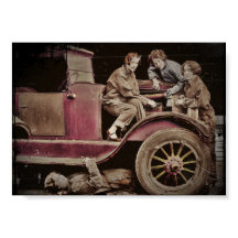 1920のガールオート整備士