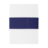 1920のパールベリーバンド – 青 招待状ベリーバンド (裏面例)