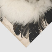 1920のフラッパーの女の子のアールデコ 薄葉紙 (詳細)