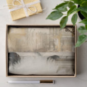 1920のフラッパーの女の子のアールデコ 薄葉紙 (ギフト)