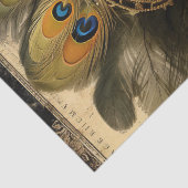 1920のフラッパーの女の子のアールデコ 薄葉紙 (詳細)