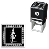 1920のフラッパーガールThunder_Cove セルフインキングスタンプ (インサイチュ)