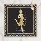 1920のフラッパーガールThunder_Cove フェイバータグ (裏面)