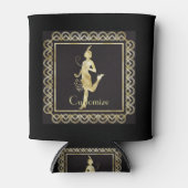 1920のフラッパーガールThunder_Cove 缶クーラー (正面)