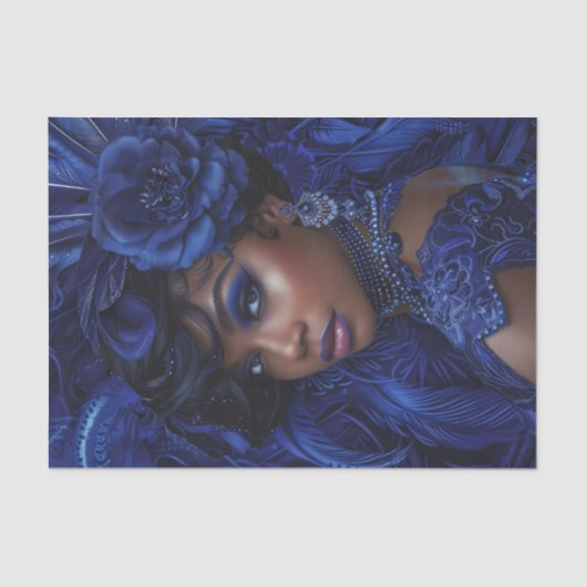 1920のフラッパー女の子13 薄葉紙 (正面)