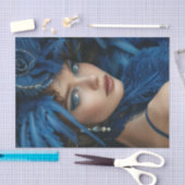 1920のフラッパー女の子21 薄葉紙 (クラフト)