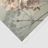 1920のフラッパー美しいとハミングバードのデコップ 薄葉紙 (詳細)