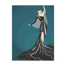 1920のモデルイラストレーション