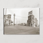 1920のヴィンテージ通り写真 ポストカード (正面)