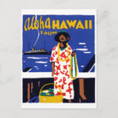 1920アロハ（ハワイから） ポストカード (正面)