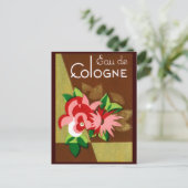 1920オーデケルン香水 ポストカード (スタンド正面)