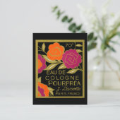 1920オーデコローンポンプレア香水 ポストカード (スタンド正面)