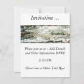 1920クラシック年フェアリーランド想像地図 招待状 (裏面)