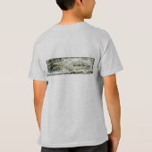 1920クラシック年フェアリーランド想像地図 Tシャツ (裏面)
