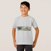 1920クラシック年フェアリーランド想像地図 Tシャツ (正面フル)