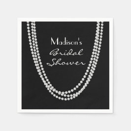 1920ズパールブライダルシャワーナプキンス スタンダードカクテルナプキン