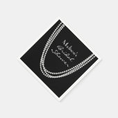 1920ズパールブライダルシャワーナプキンス スタンダードカクテルナプキン (角)