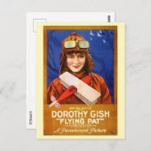 1920フィルムパ飛んでいるット ポストカード (正面/裏面)