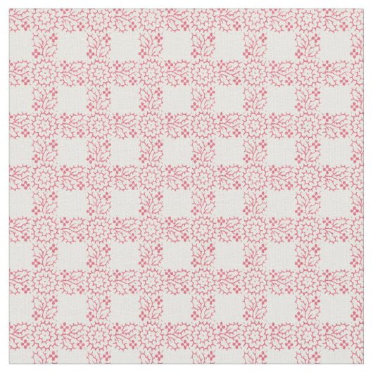 1920フローラグリッド ファブリック (クローズアップ)