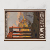 1920ヴィンテージローマ旅行アートポストカード ポストカード (正面)