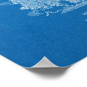 1920二機飛行機特許スケッチプリント ポスター (角)