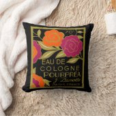 1920人のフランス人のオーデコロンPourpreaの香水 クッション (ブランケット)