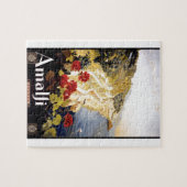 1920年のアマルフィの海岸のイタリア旅行ポスター ジグソーパズル (横)