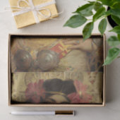 1920年のアールデコアールヌーボーヴィンテージデコページ 薄葉紙 (ギフト)