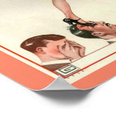 1920年のアールデコラヴィーパリジェンヌのポスター ポスター (角)