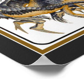 1920年のアールデコラヴィー・パリジェンヌのポスター（編集） ポスター (角)