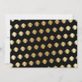 1920年のアールデコ誕生日パーティー写真招待状ギャツビー 招待状 (裏面)