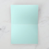 1920年のガールグリーティングカード シーズンカード (内部)