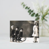 1920年のクリスマスポストカード シーズンポストカード (スタンド正面)