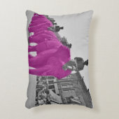 1920年のサーカスで開催されたピンク象の3月 アクセントクッション (正面(垂直))