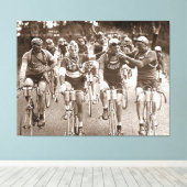 1920年のツアーの親密なポートレート キャンバスプリント (インサイチュ (ウッドフロア))