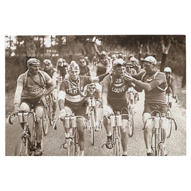 1920年のツアーの親密なポートレート メタルプリント (正面)