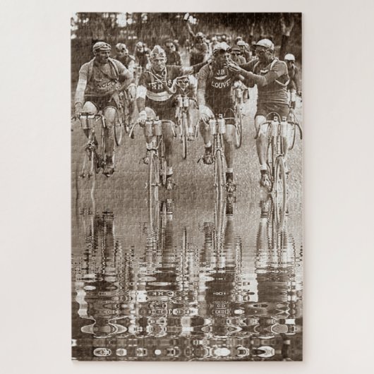 1920年のツアー・ド・フランスの親密なポートレート ジグソーパズル (縦)
