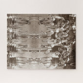 1920年のツアー・ド・フランスの親密なポートレート ジグソーパズル (横)