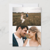 1920年のロマモダンンス写真Save the Date 招待状 (裏面)