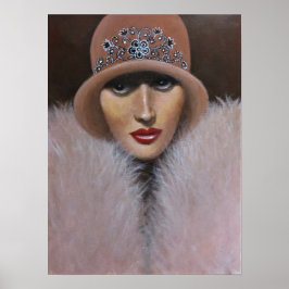 1920年の女性ポスター ポスター