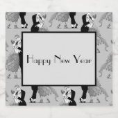 1920年の舞踊家 スパークリングワインラベル (シングルラベル)