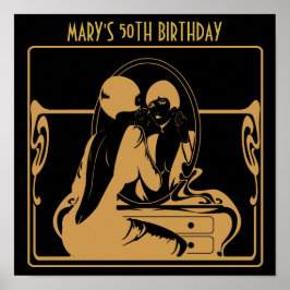 1920年の誕生日パーティーのポスター ポスター