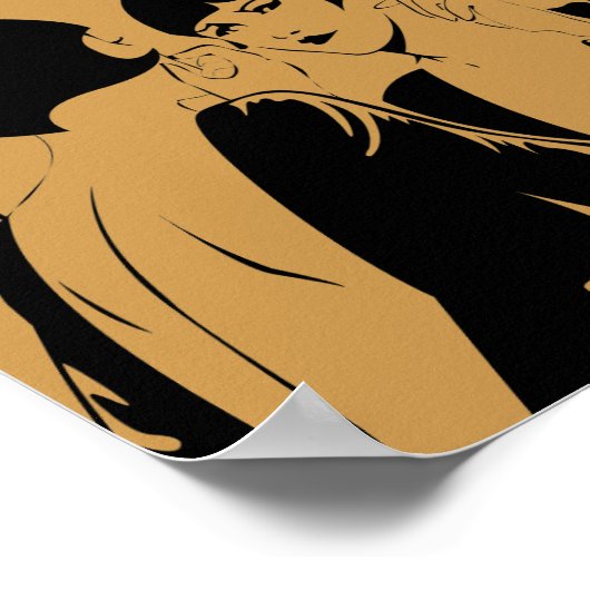 1920年の誕生日パーティーのポスター ポスター (角)