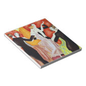 1920年の踊りカップル ノートパッド (アングル)