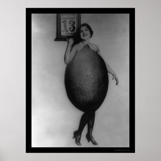 1920年の13日にレモンの女王 ポスター (正面)